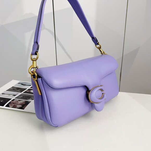 Coach Lavender Shoulder Bag - Picture 1 of 8